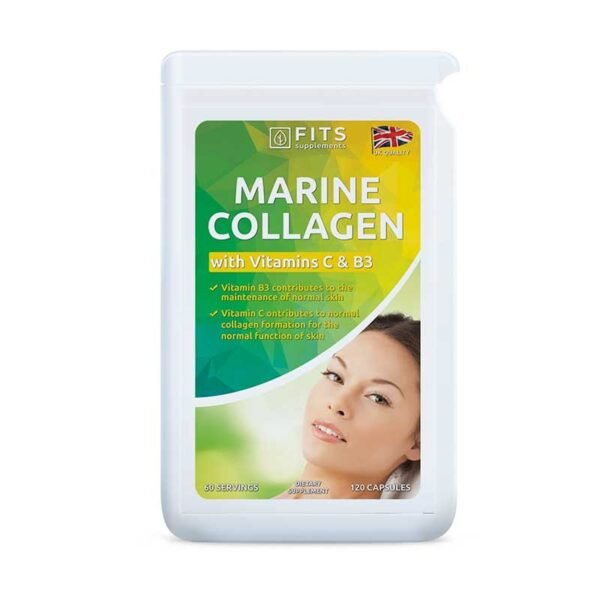 4744625012487-Fits-Marine-Collagen-Vitamin-C-Vitamin-B3-120-capsules.jpg Fits – Marine Collagen, Vitamin C & Vitamin B3 120 capsules