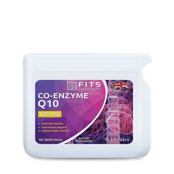 Fits – Co-enzyme Q10 100mg 90 softgels