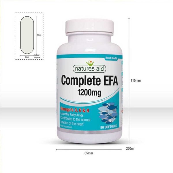 5023652203099-Natures-Aid-Complete-EFA-1200mg-90-softgels-size.jpg Natures Aid – Complete EFA (Omega 3, 6+9) 1200mg 90 softgels