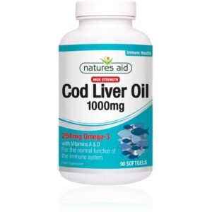 Natures Aid – Cod Liver Oil 1000mg 90 softgels