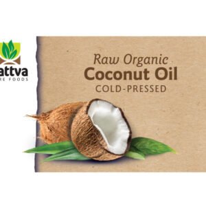 Sattva Superfoods – Coconut Oil Raw Extra Virgin 500gr