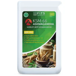 Fits – Organic KSM-66 Ashwagandha 600 mg 90 capsules