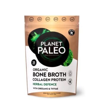 Planet Paleo - Organic Bone Broth Collagen Protein – Herbal Defence 225g