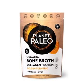 Planet Paleo - Organic Bone Broth Collagen Protein – Golden Turmeric 225g