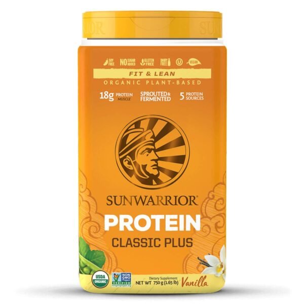 SunWarrior – Classic Plus Protein Vanilla 750 g