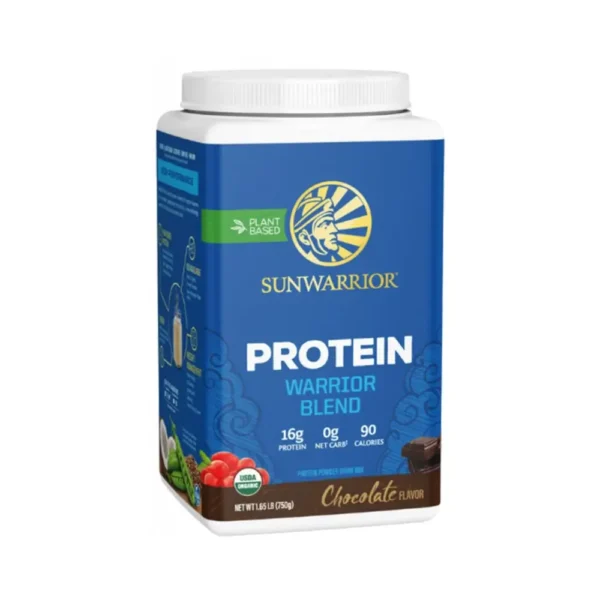 f42534_paic13-1.webp SunWarrior - Warrior Blend Organic Protein (750g) - Chocolate