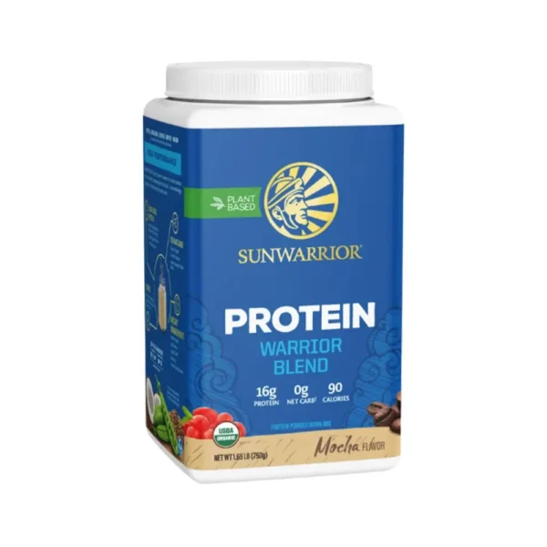 f42535_paic13.webp SunWarrior - Warrior Blend Organic Protein (750g) - Mocha