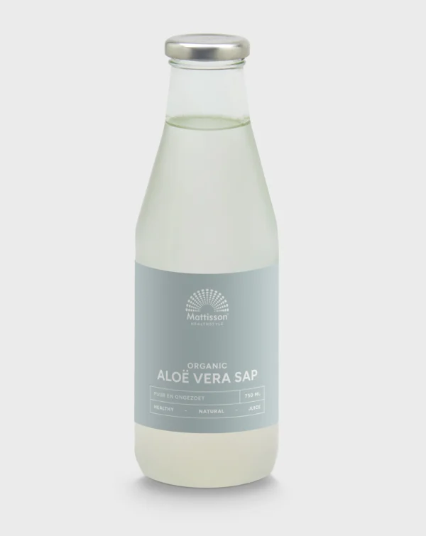 mt1350_v6_mattisson_aloe_vera_sap_85x180_v4.webp Mattisson - Organic Aloe Vera Juice - 100% Pure - 750 ml