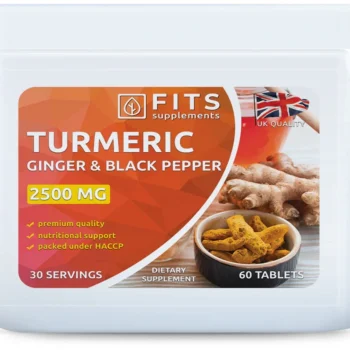 Turmeric Strong 2500 mg with ginger and black pepper 60 tablets