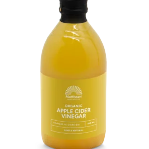 Mattisson -  Organic Apple Cider Vinegar - Pure - 500ML