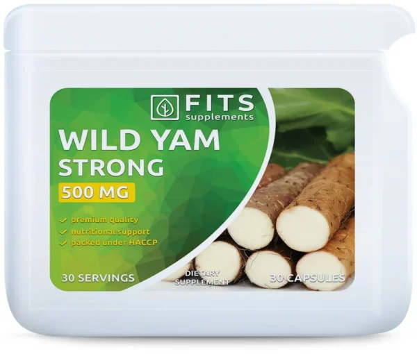 + Mexican Wild Yam 500mg 30 capsules