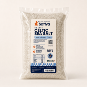 Sattva Raw Organic Celtic Sea Salt 1kg