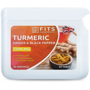 Turmeric Strong 2500 mg with ginger and black pepper 60 tablets