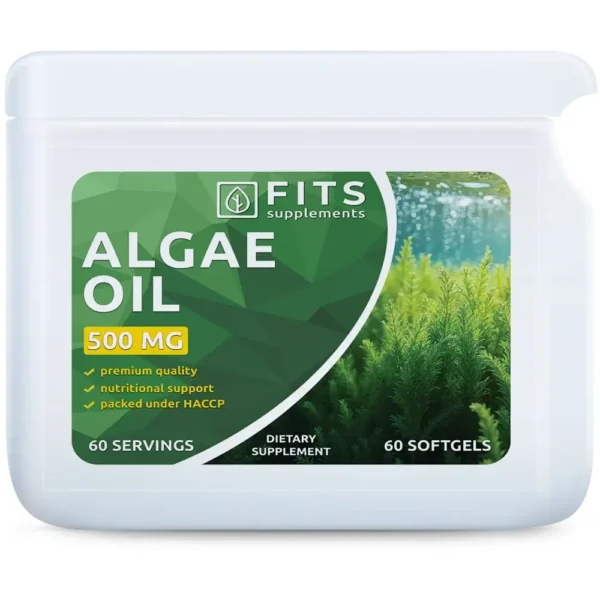 Fits – Algae oil 500 mg DHA 200 mg – 60 capsules