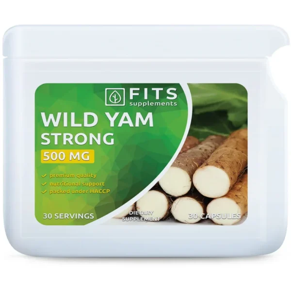 + Mexican Wild Yam 500 mg 30 capsules