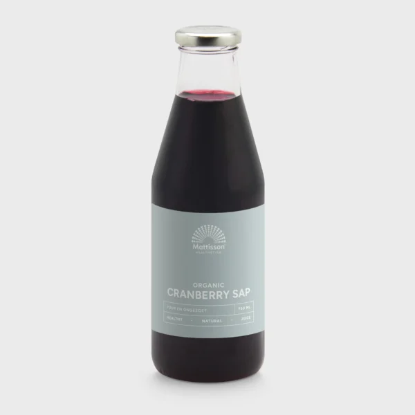 Mattisson – Organic Cranberry Juice – Unsweetened – 750 ml