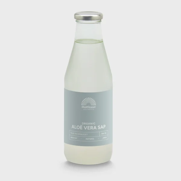 Mattisson – Organic Aloe Vera Juice – 100% Pure – 750 ml