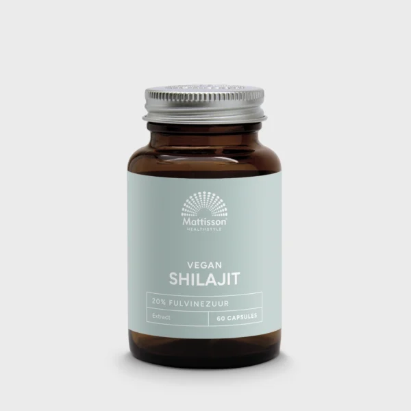 Mattisson – Vegan Shilajit 400 mg – 60 capsules