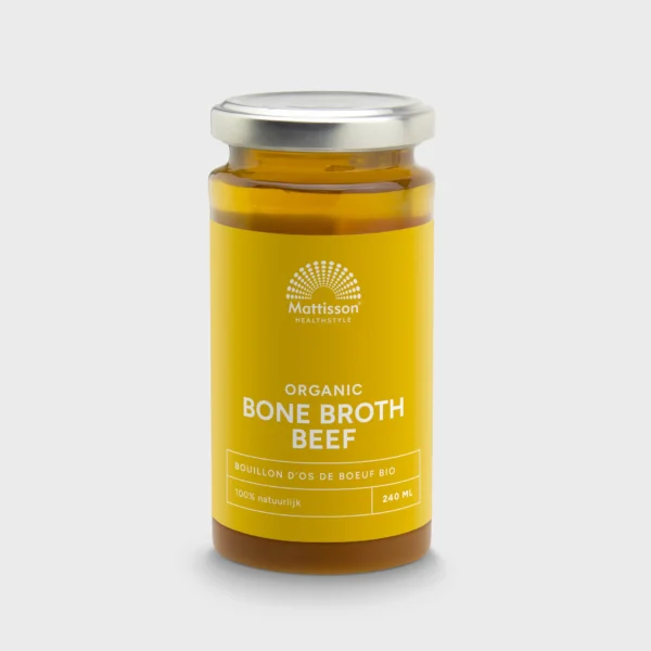 Mattisson – Organic Beef Bone Broth – 240 ml