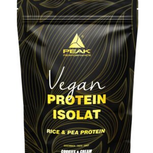 Peak Vegan Protein Isolate Cookies and Cream 750 g pouch
