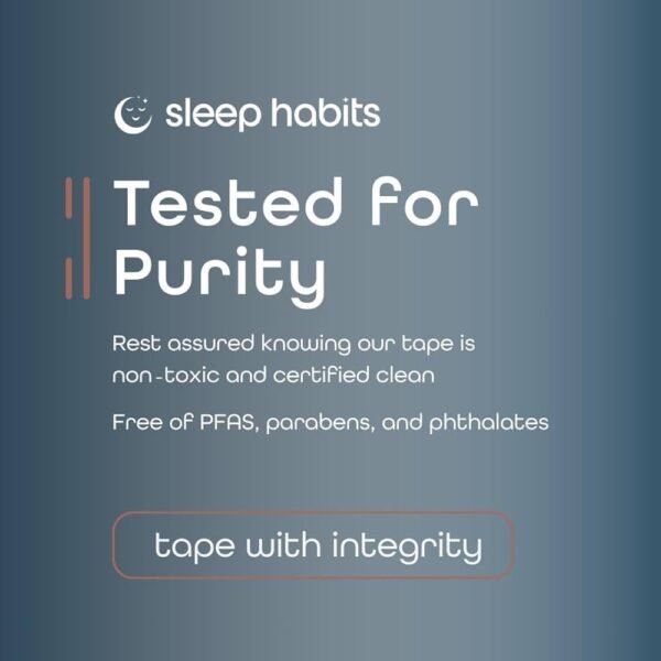 SleepHabits – Nasal Strips for Breathing & Sleep – 45 Pack (Unscented)