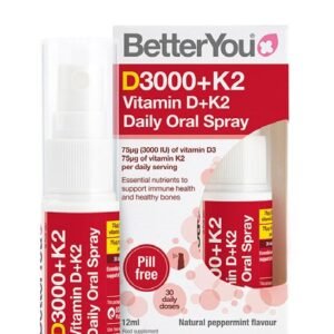 BetterYou D3000+K2 Vitamin D Oral Spray