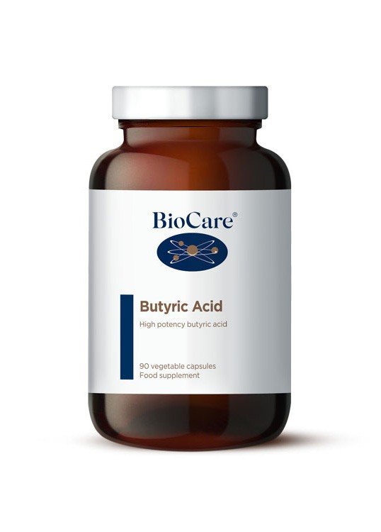 biocare-butyric-acid-x90-caps BioCare Butyric Acid 90 Capsules