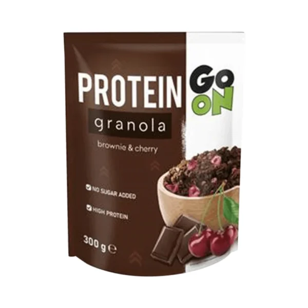 Go On Nutrition Protein Granola Brownie and Cherry 300 g bag
