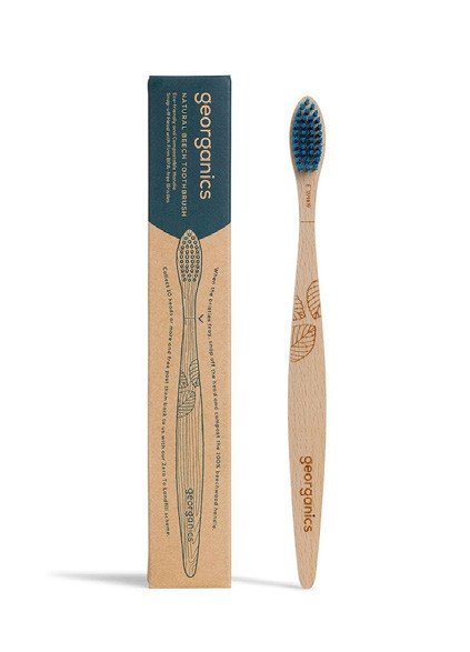 Georganics Beechwood Toothbrush (Firm / Medium / Soft / Kids)