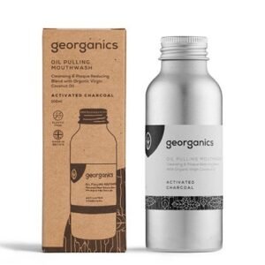 georganics-oil-pulling-mouthwash-peppermint-charcoal Georganics Oil Pulling Mouthwash (Peppermint / Charcoal)