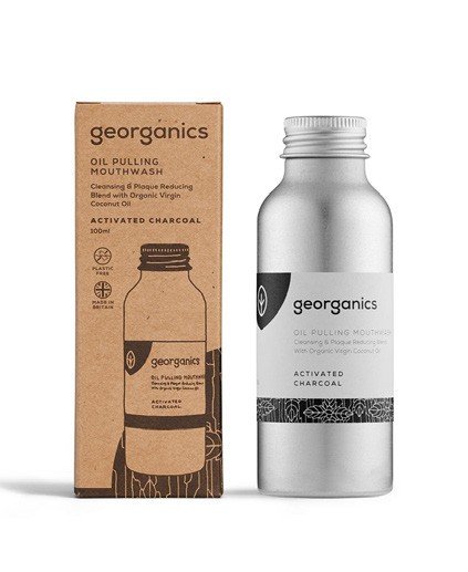georganics-oil-pulling-mouthwash-peppermint-charcoal Georganics Oil Pulling Mouthwash (Peppermint / Charcoal)
