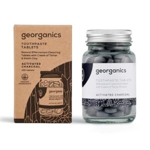 georganics-toothpaste-tablets-x120-charcoal-peppermint-spearmint-tea-tree Georganics Toothpaste Tablets 120 Pack (Charcoal / Peppermint / Spearmint / Tea Tree)