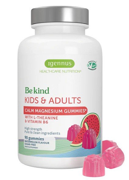 Igennus Be Kind Calm Magnesium Gummies (Kids & Adults)
