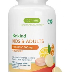 Igennus Be Kind Vitamin C 500mg Sugar-Free Chewable (Kids & Adults)