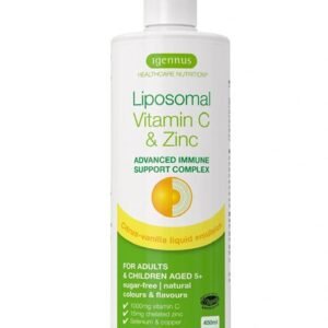 Igennus Liposomal Vitamin C & Zinc with Copper & Selenium