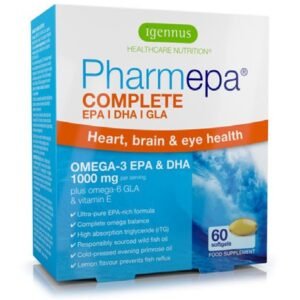 Igennus Pharmepa Complete Omega-3 EPA & DHA 1000mg 60 Pack
