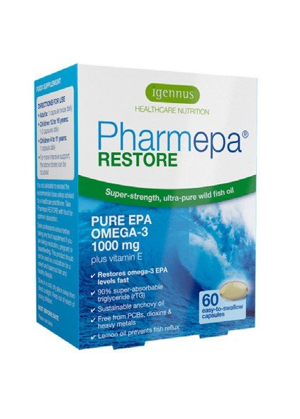 Igennus Pharmepa Restore Pure EPA Omega-3 1000mg 60 Pack