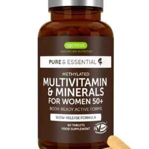 Igennus Pure & Essential Methylated Multivitamin & Minerals for Women 50+ 60 Pack