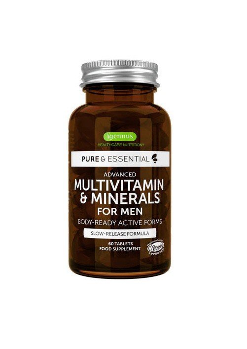 Igennus Pure & Essential Multivitamin & Minerals for Men 180 Pack