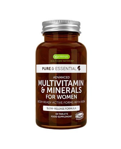 Igennus Pure & Essential Multivitamin & Minerals for Women 180 Pack