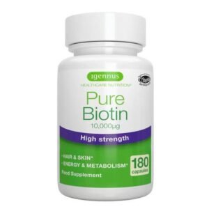 Igennus Pure Biotin 10,000mcg 180 Pack