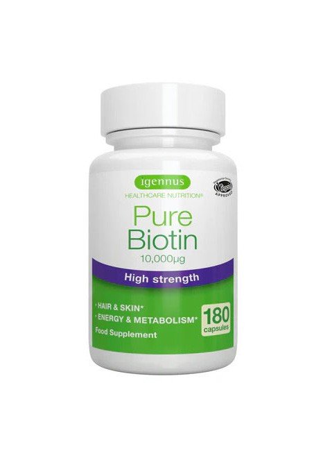 Igennus Pure Biotin 10,000mcg 180 Pack
