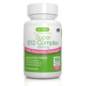 Igennus Super B12-Complex 1000mcg 180 Pack