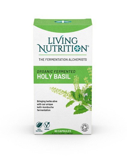 Living Nutrition Organic Fermented Holy Basil