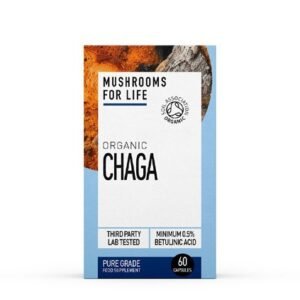 Mushrooms for Life Organic Chaga Capsules