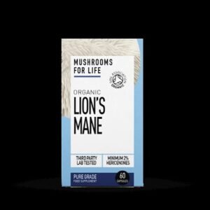 Mushrooms for Life Organic Lion's Mane Pure Grade Capsules