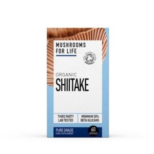 Mushrooms for Life Organic Shiitake Capsules