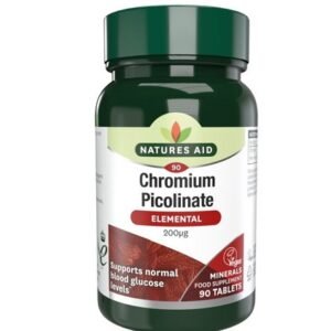 Natures Aid Chromium Picolinate 200ug