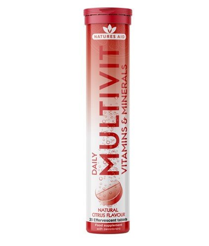 Natures Aid Daily Multivit Effervescent