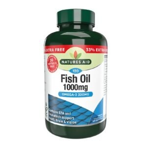 Natures Aid Fish Oil 1000mg 180 Pack